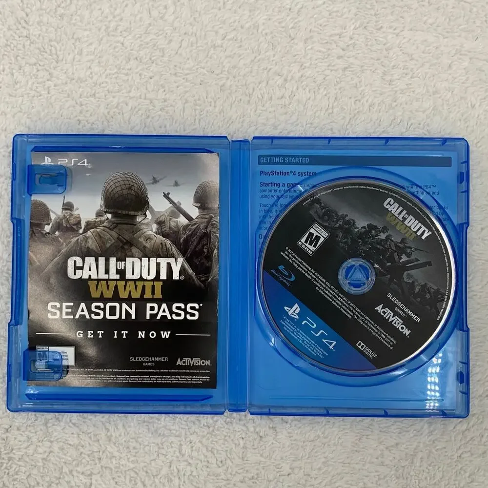 Call of Duty WWII PS4 Game 2017 Sony Playstation 4 Activision Tested Shooter
